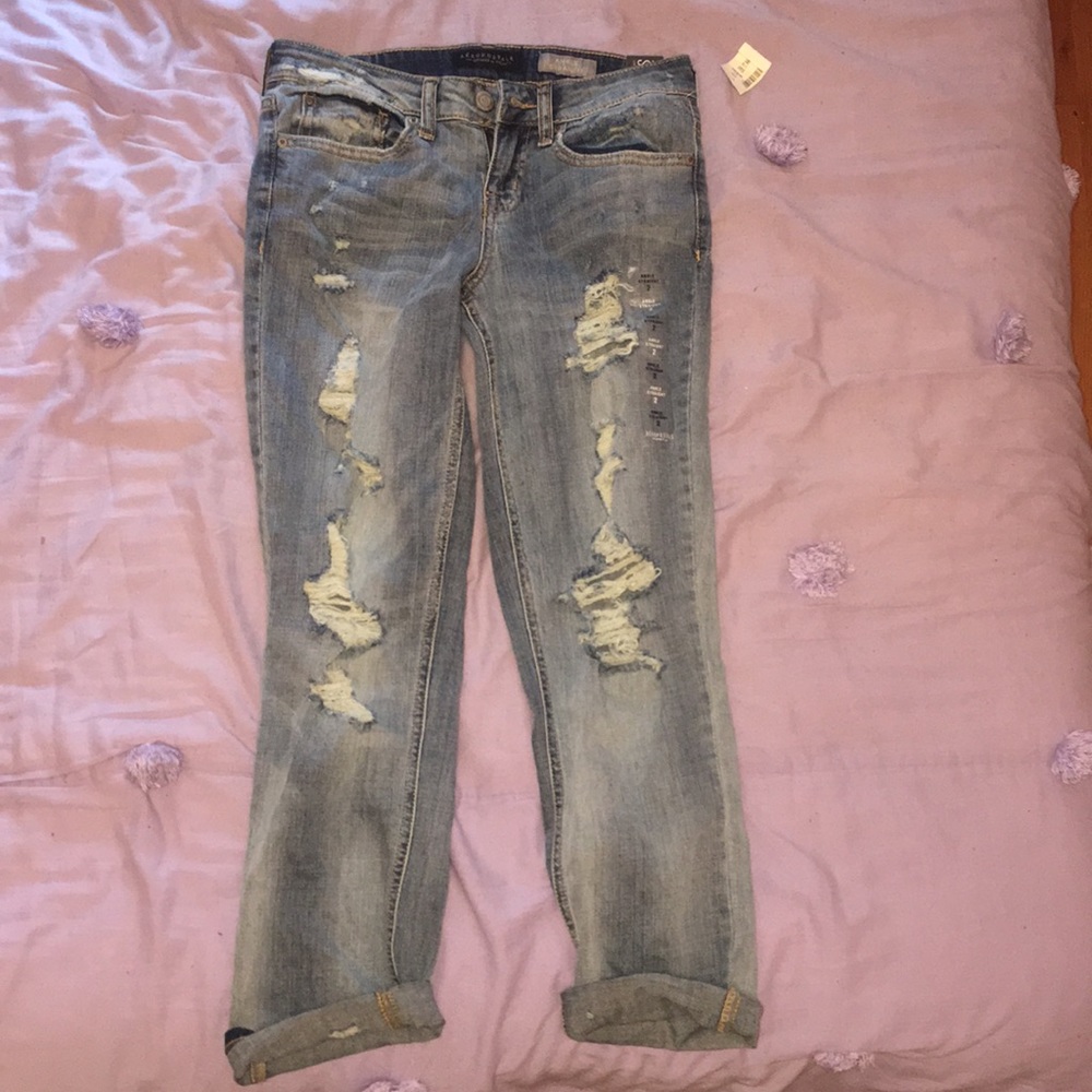 Aeropostale Ankle Straight Jeans